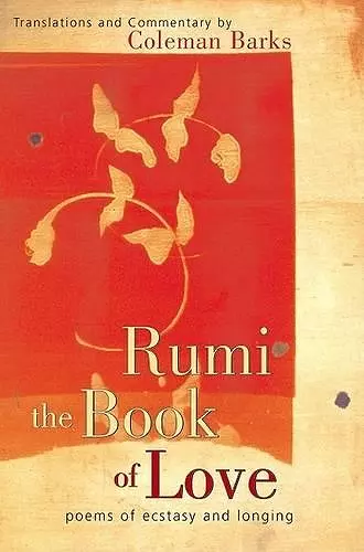 Rumi The Book Of Love cover