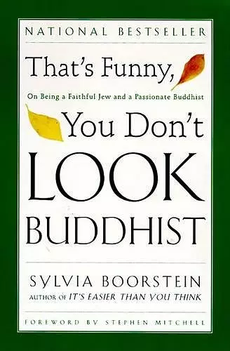 That's Funny, You Dont Look Buddhist cover