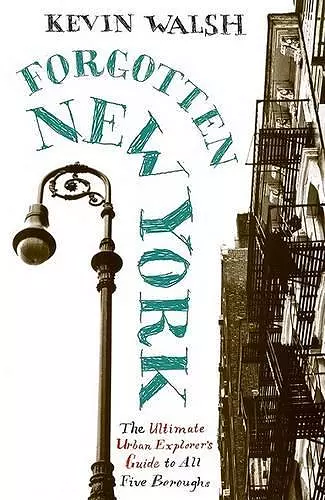 Forgotten New York cover