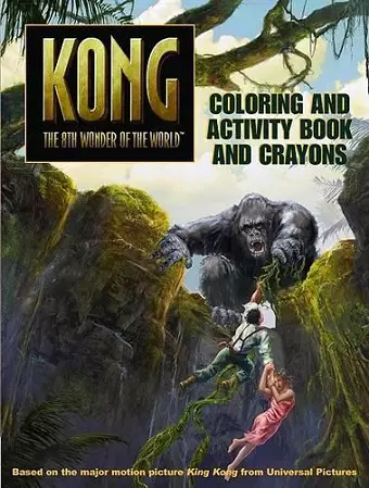 King Kong Coloring and Activity Book and Crayons cover