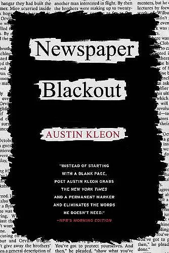 Newspaper Blackout cover