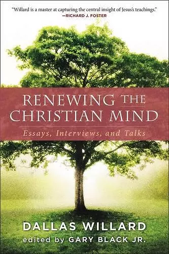 Renewing The Christian Mind cover