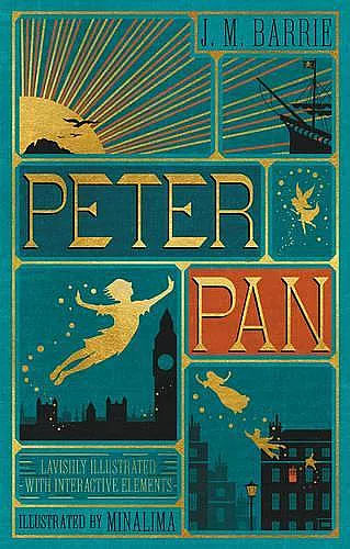 Peter Pan (MinaLima Edition) (lllustrated with Interactive Elements) cover