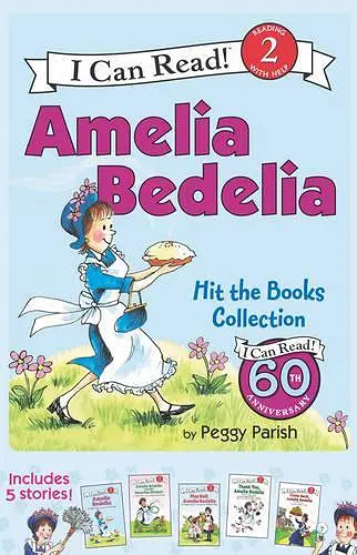 Amelia Bedelia 5-Book I Can Read Box Set #1: Amelia Bedelia Hit the Books cover