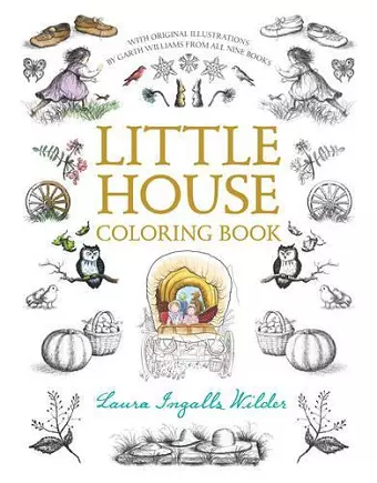 Little House Coloring Book cover