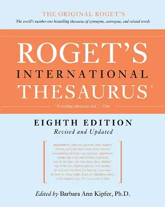 Roget's International Thesaurus [8th Edition] cover