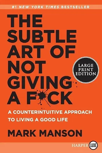 The Subtle Art Of Not Giving A F*Ck cover