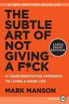 The Subtle Art Of Not Giving A F*Ck cover