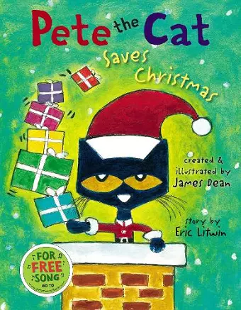 Pete the Cat Saves Christmas cover