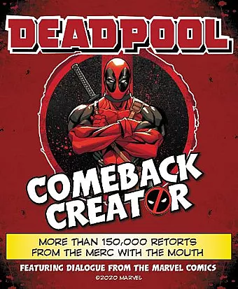 Deadpool Comeback Creator cover