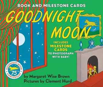 Goodnight Moon Board Book with Milestone Cards cover