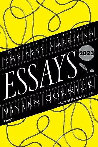 The Best American Essays 2023 cover