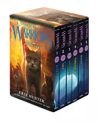 Warriors: A Starless Clan Box Set: Volumes 1 to 6 cover