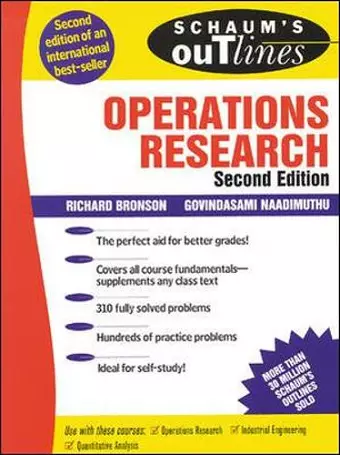 Schaum's Outline of Operations Research cover