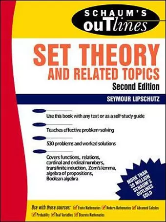 Schaum's Outline of Set Theory and Related Topics cover