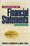 Analysis of Financial Statements cover