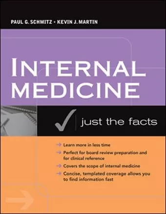 Internal Medicine: Just the Facts (Int'l Ed) cover