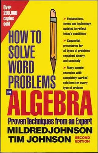 How to Solve Word Problems in Algebra cover