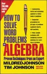 How to Solve Word Problems in Algebra cover