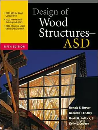 Design of Wood Structures – ASD cover