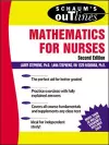 Schaum's Outline of Mathematics for Nurses cover