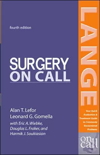 Surgery On Call, Fourth Edition cover