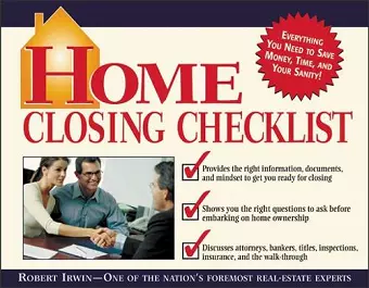 Home Closing Checklist cover