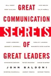 Great Communication Secrets of Great Leaders cover