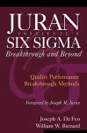 Juran Institute's Six Sigma Breakthrough and Beyond cover