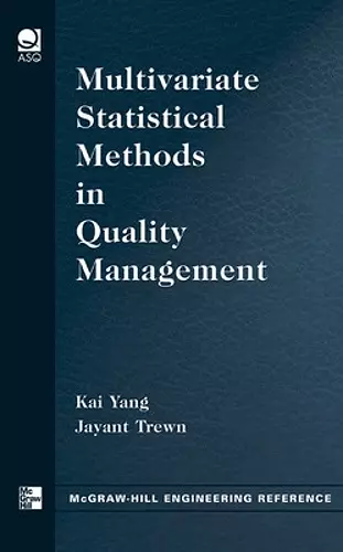 Multivariate Statistical Methods in Quality Management cover