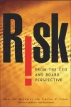 Risk From the CEO and Board Perspective: What All Managers Need to Know About Growth in a Turbulent World cover