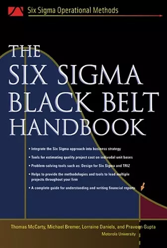 The Six Sigma Black Belt Handbook cover