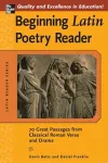 Beginning Latin Poetry Reader cover