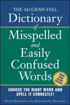 The McGraw-Hill Dictionary of Misspelled and Easily Confused Words cover