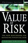 Value at Risk, 3rd Ed. cover