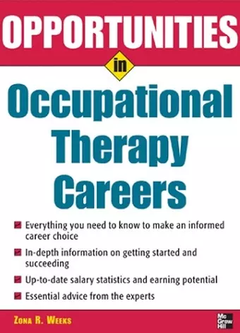 Opportunities in Occupational Therapy Careers cover