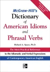 McGraw-Hill's Dictionary of American Idoms and Phrasal Verbs cover