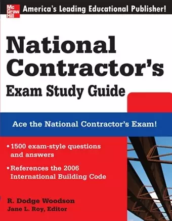 National Contractor's Exam Study Guide cover