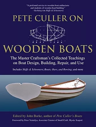 Pete Culler on Wooden Boats cover