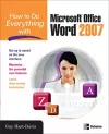 How to Do Everything with Microsoft Office Word 2007 cover