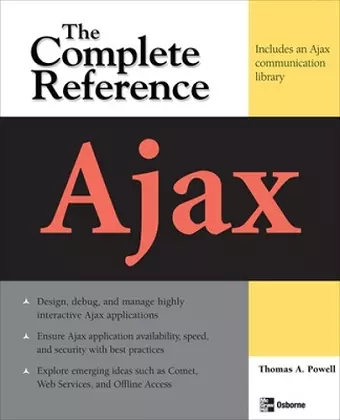 Ajax: The Complete Reference cover