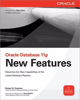 Oracle Database 11g New Features cover