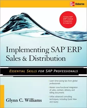 Implementing SAP ERP Sales & Distribution cover