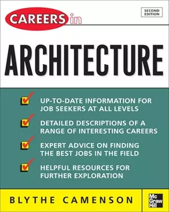 Careers in Architecture cover