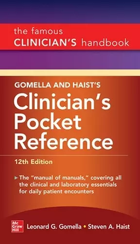 Gomella and Haist's Clinician's Pocket Reference cover