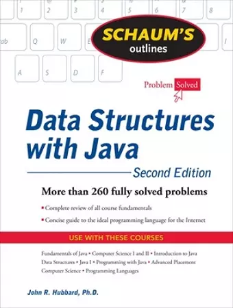 Schaum's Outline of Data Structures with Java, 2ed cover