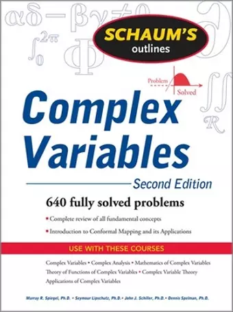 Schaum's Outline of Complex Variables, 2ed cover