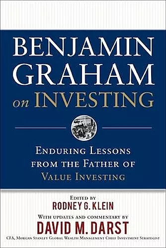 Benjamin Graham on Investing: Enduring Lessons from the Father of Value Investing cover