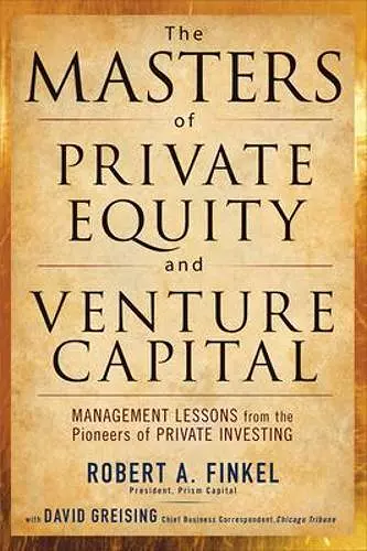 The Masters of Private Equity and Venture Capital cover