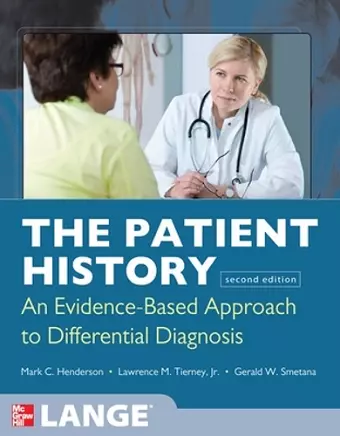 The Patient History: Evidence-Based Approach cover